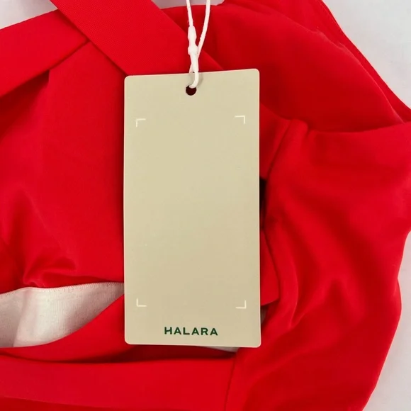 Halara Airy Square Neck Backless Crisscross Cropped Cool Touch Yoga Tank Top - Picture 6 of 12